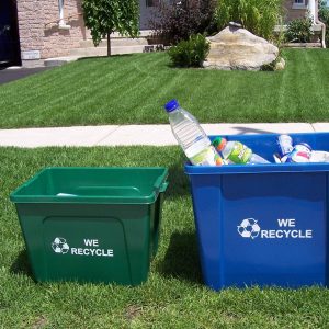 Curbside Recycling Containers