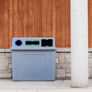 The Super Sorter Series outdoor recycling stations make the first step towards a successful recycling program easy.