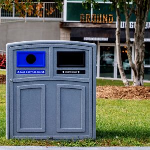 Outdoor Recycling Station