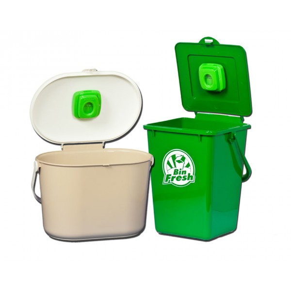 A green bin deodorizer creates a better smelling, hygienic home, Combats bacteria that causes odour, Ideal for kitchens, bathrooms or anywhere stinky.