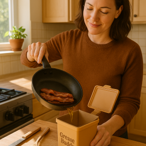 Grease Buddy Container with 10 Pack Refill Liners